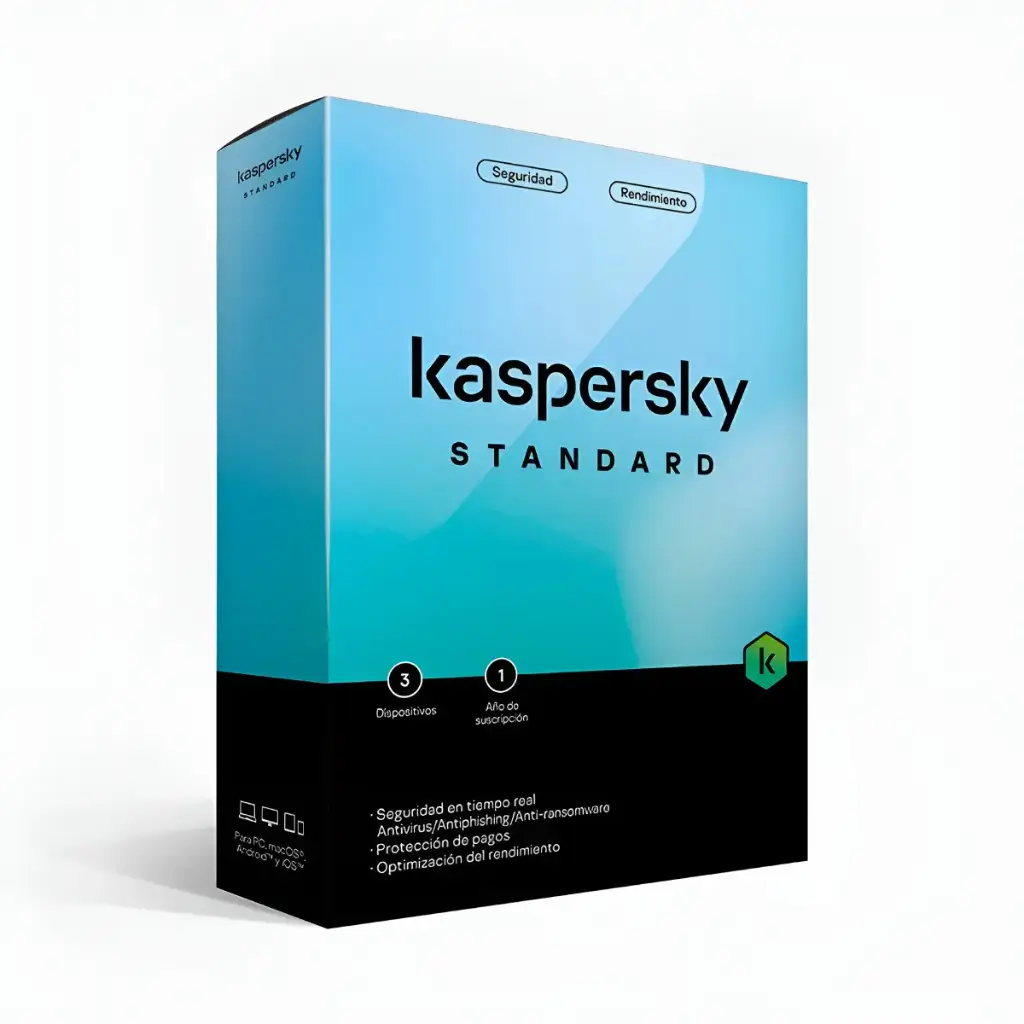 kaspersky standar esd / 3 dispositivo / 12 meses / base