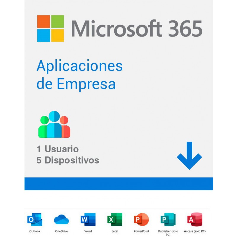 Microsoft 365 Apps For Business (Licencia anual)