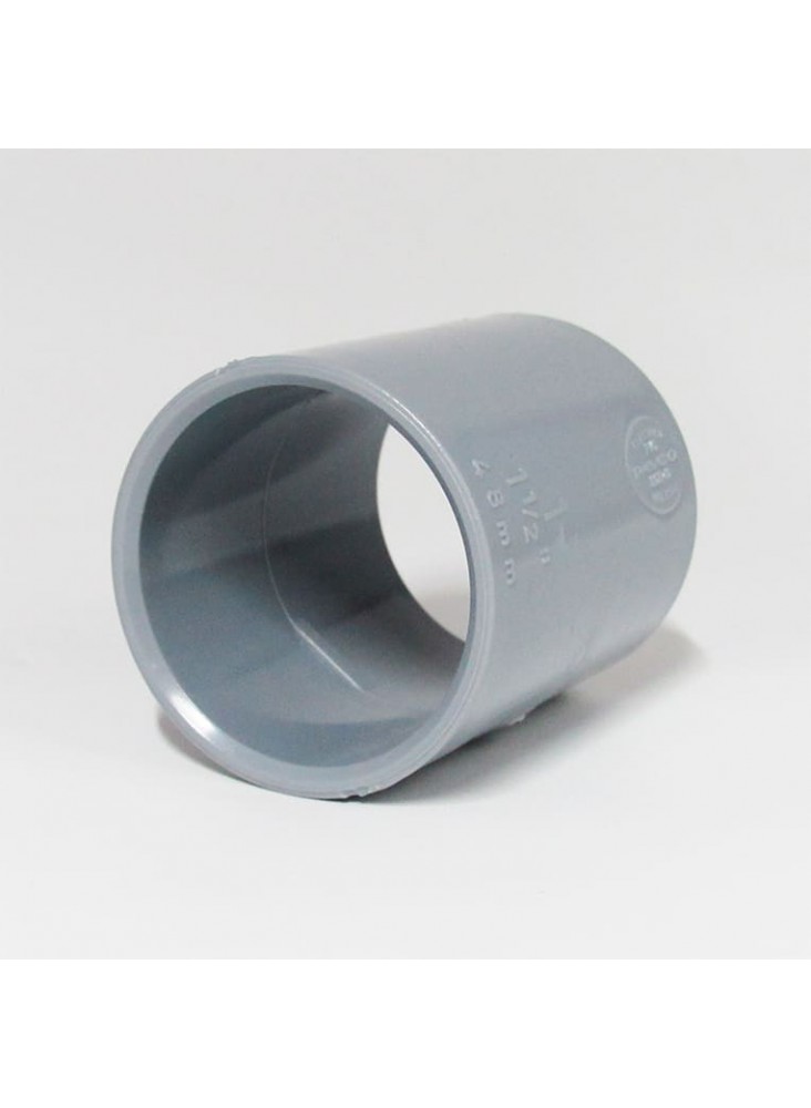 Unión Conduit 1/2 Grissch40 Prepic-1Un Pavco Wavin gris