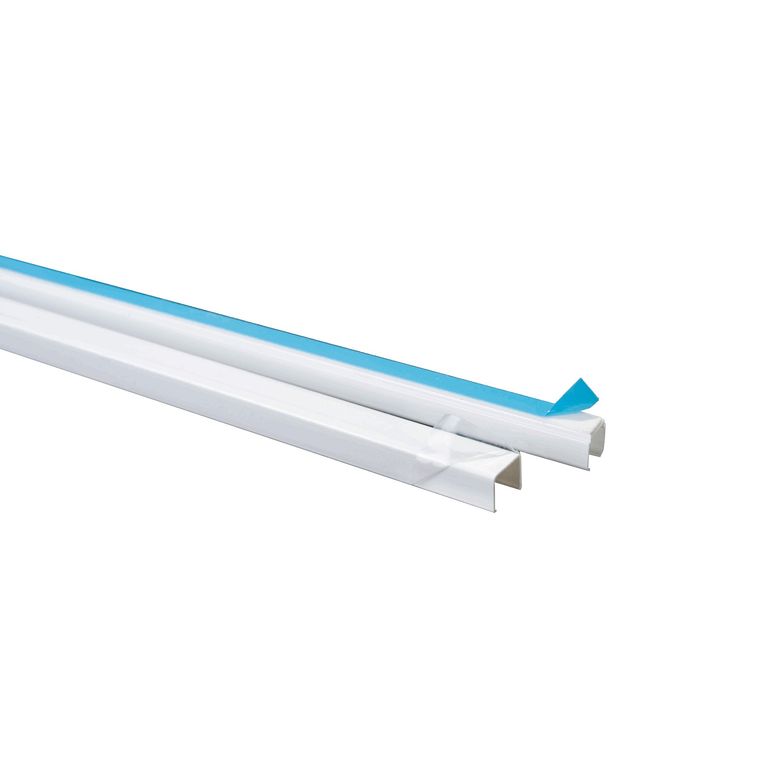 Canaleta De Superficie Dexson, Blanca, 10X10, Con Adhesivo