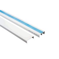 Canaleta De Superficie Dexson, Blanca, 32X12, Con División, Con Adhesivo