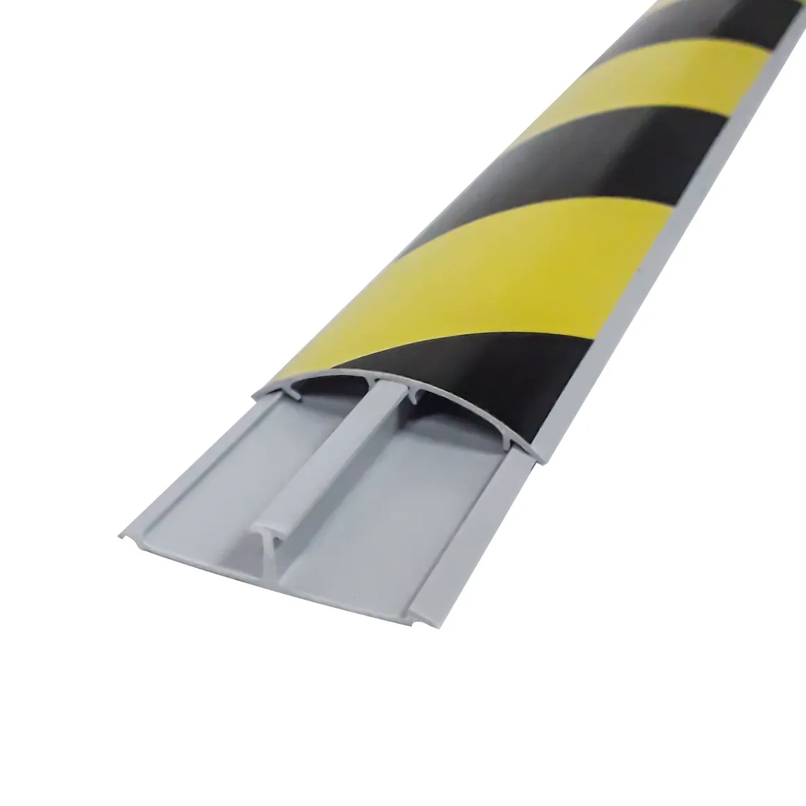 Canaleta De Piso Adhesiva Bicolor 60X13Mm X 2M Halux