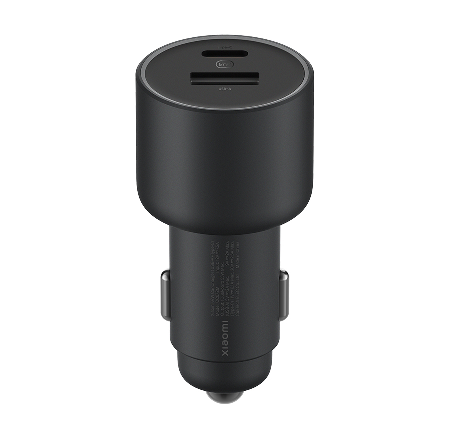 Xiaomi 67W Car Charger (USB-A + Type-C)
