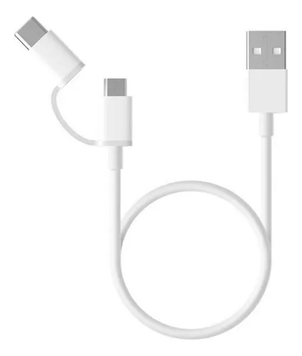 Mi 2-in-1 USB Cable (Micro USB to Type C)