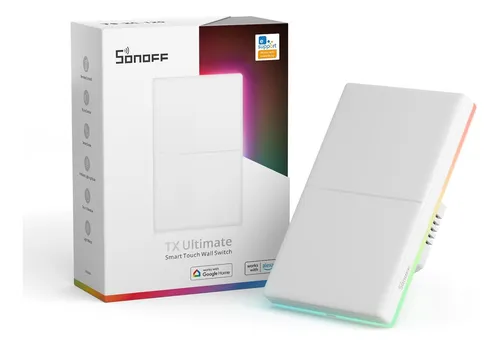 Interruptores Inteligentes 2 Boton SONOFF TX ULTIMATE WIFI
