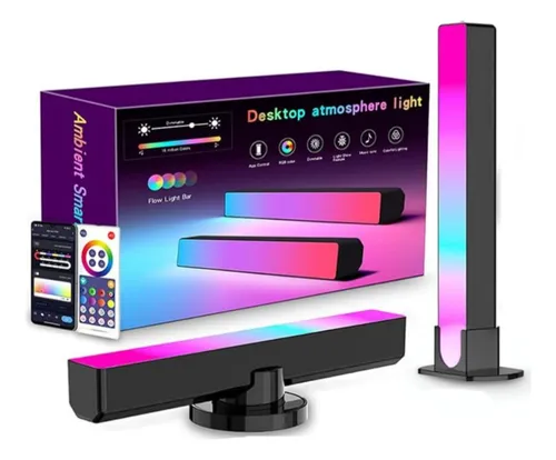 BARRAS LED RGB 180° PRO 2 UNIDADES