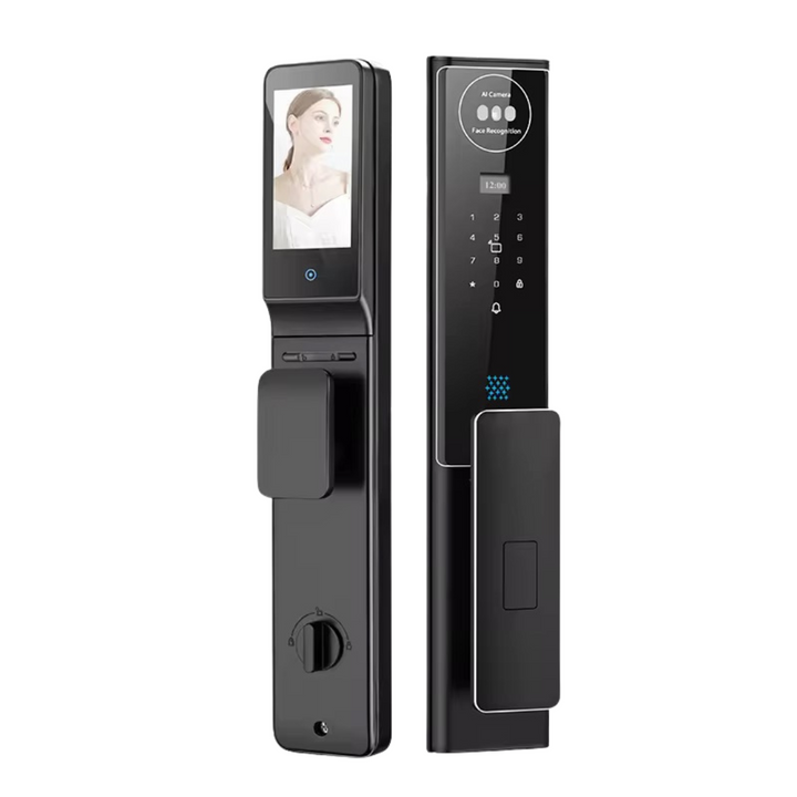 CERRADURA INTELIGENTE X6 PLUS RECONOCIMIENTO FACIAL Y PALMA DE EXTERIOR + VIDEO LLAMADA