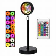 [SLAB2506-101] LAMPARA LED ATARDECER - NEGRO